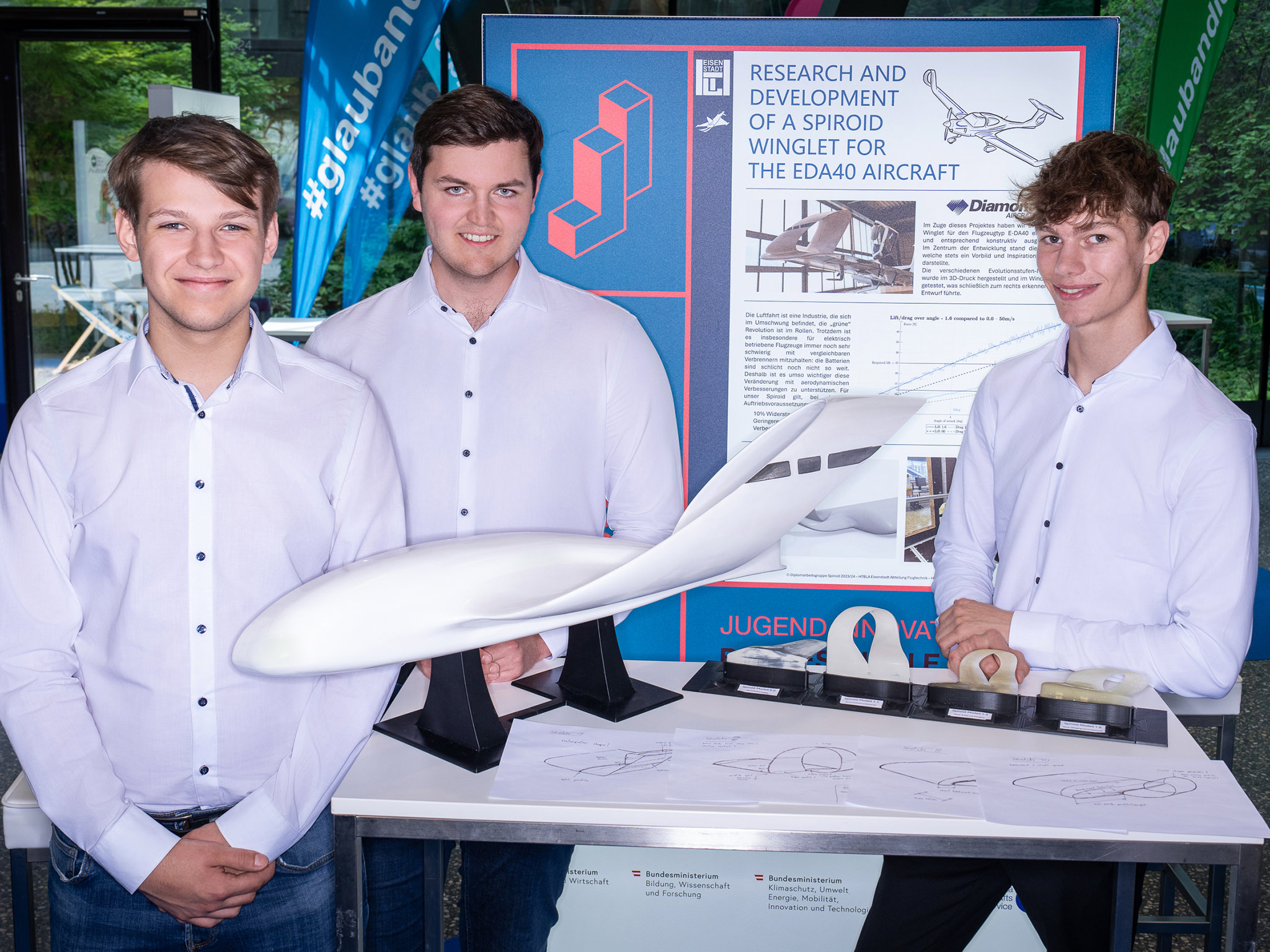 RESEARCH AND DEVELOPMENT OF A SPIROID WINGLET FOR THE EDA40 AIRCRAFT